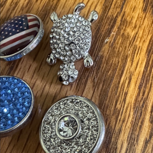 Ginger Snaps Black Bracelet with Interchangeable Charms - Picture 6 of 7